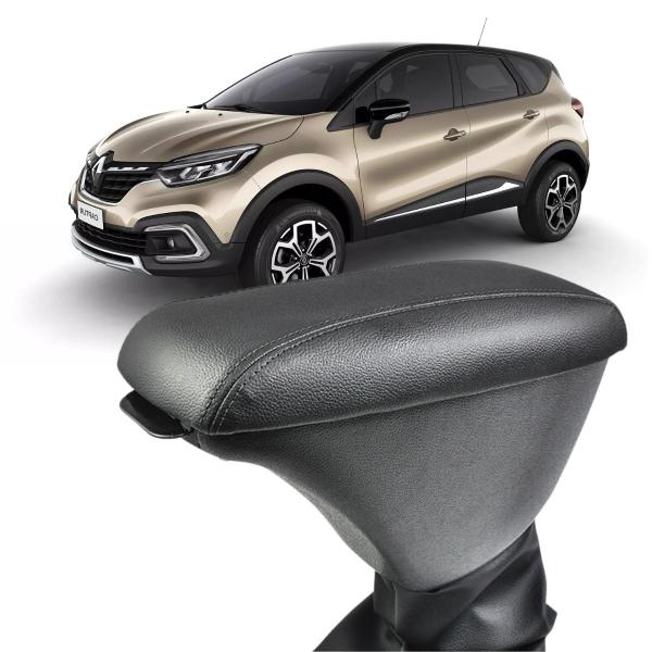 Imagem de Apoio de Braço Renault Captur 2017 a 2023 Couro