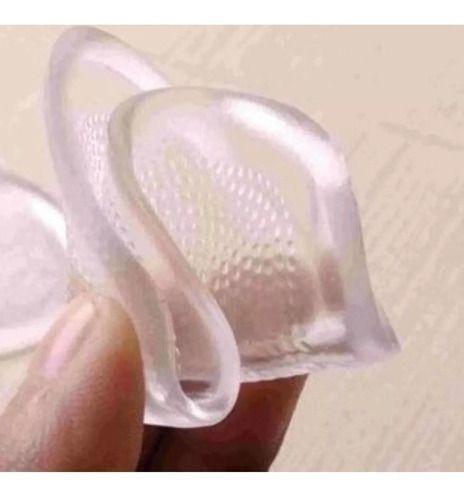 Imagem de Apoio Plantar Meia Palmilha Mini Gel Silicone Sapato Social