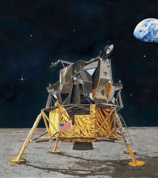 Imagem de Apollo 11 Modulo Lunar Eagle 1/48 Revell 3701