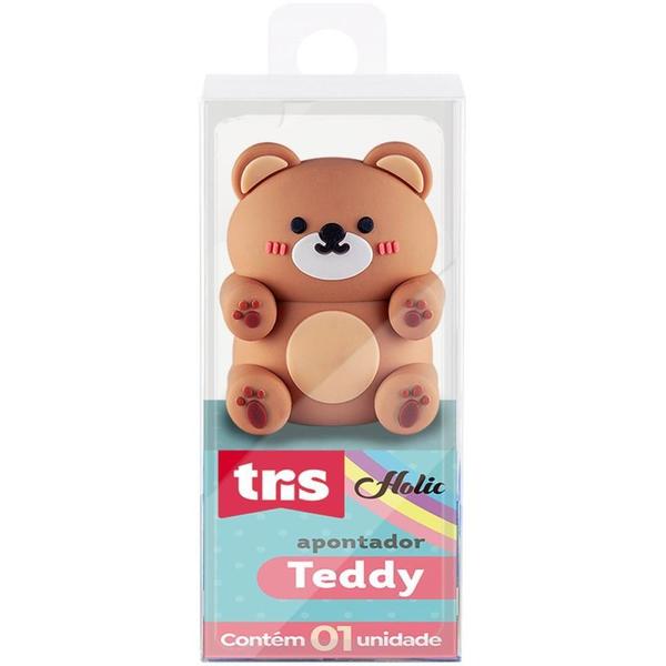 Imagem de Apontador com Deposito TRIS TEDDY 2 Cores DP.C/12