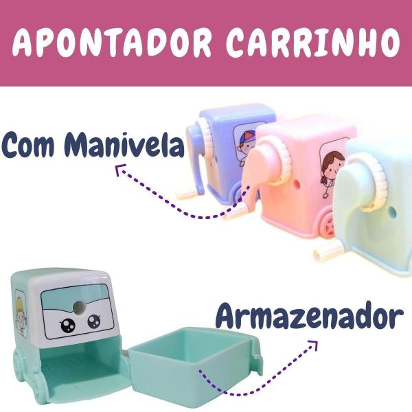 Imagem de Apontador Com Manivela De Mesa Manual Formato Carrinho ul