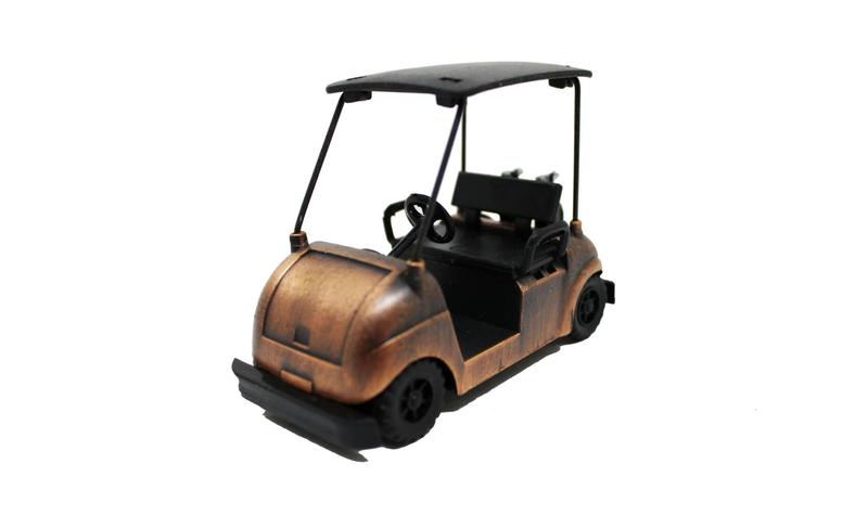 Imagem de Apontador de Metal Colecionável Modelo Carrinho De Golfe 390