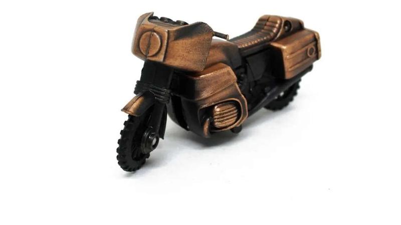 Imagem de Apontador de Metal Colecionável Modelo Motocicleta 9628AP