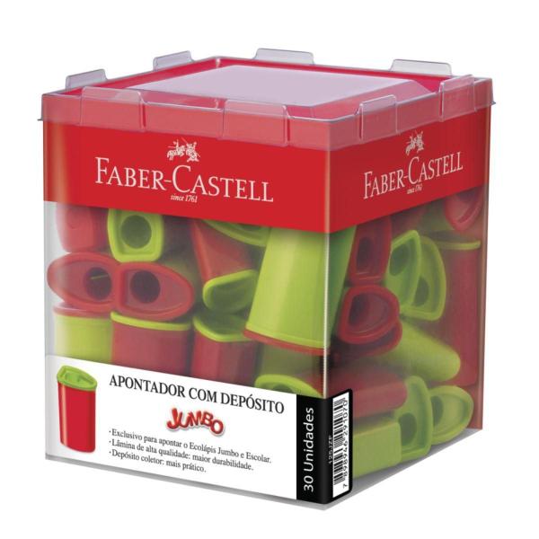 Imagem de Apontador Depósito Jumbo Faber-Castell Caixa C/30 Unidades