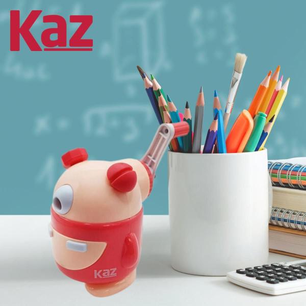 Imagem de Apontador Manual De Mesa Com Depósito Botmonster Kz263 - Kaz