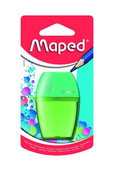 Imagem de Apontador Maped com Depósito Shaker 1 Furo Cores Diversas - Item Sortido