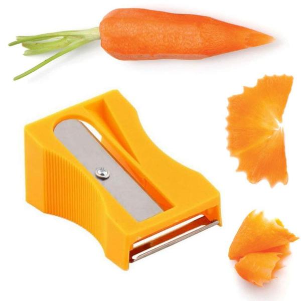 Apontador Ralador De Cenoura Cortador De Legumes E Frutas - Home Goods Imagem de Apontador Ralador De Cenoura Cortador De Legumes E Frutas