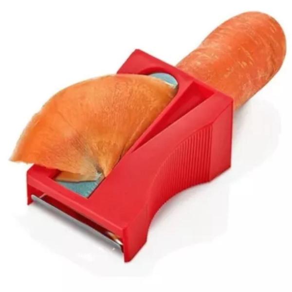 Apontador Ralador De Cenoura Cortador De Legumes E Frutas - Home Goods Imagem de Apontador Ralador De Cenoura Cortador De Legumes E Frutas