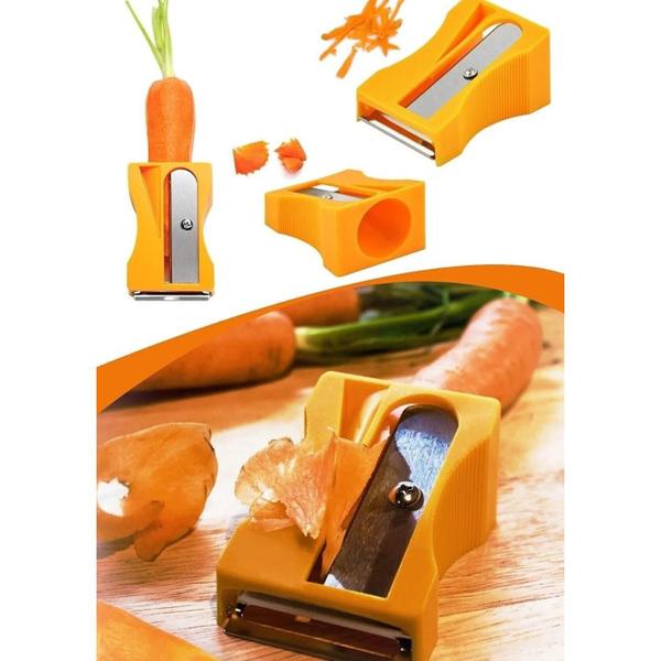 Apontador Ralador De Cenoura Cortador De Legumes E Frutas - Home Goods Imagem de Apontador Ralador De Cenoura Cortador De Legumes E Frutas