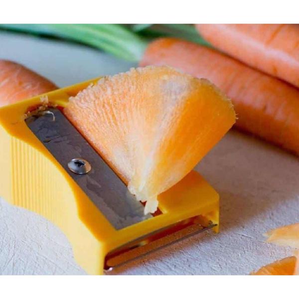 Apontador Ralador De Cenoura Cortador De Legumes E Frutas - Home Goods Imagem de Apontador Ralador De Cenoura Cortador De Legumes E Frutas