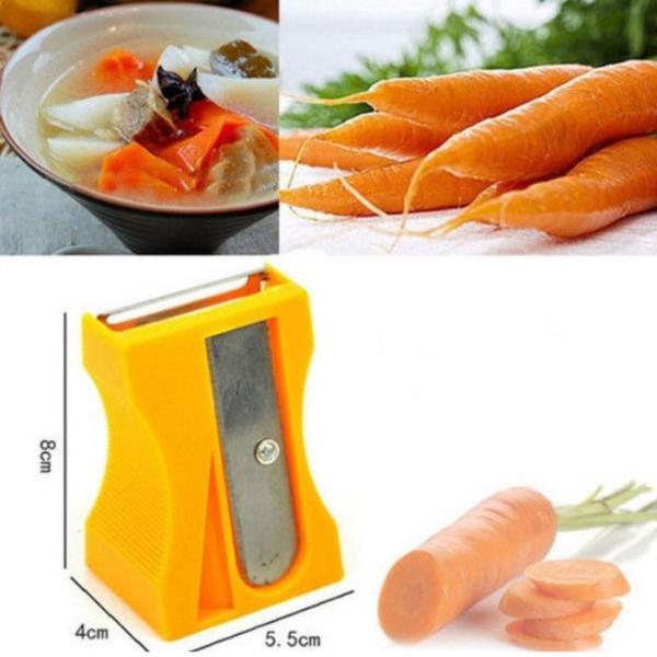 Apontador Ralador De Cenoura Cortador De Legumes E Frutas - Home Goods Imagem de Apontador Ralador De Cenoura Cortador De Legumes E Frutas