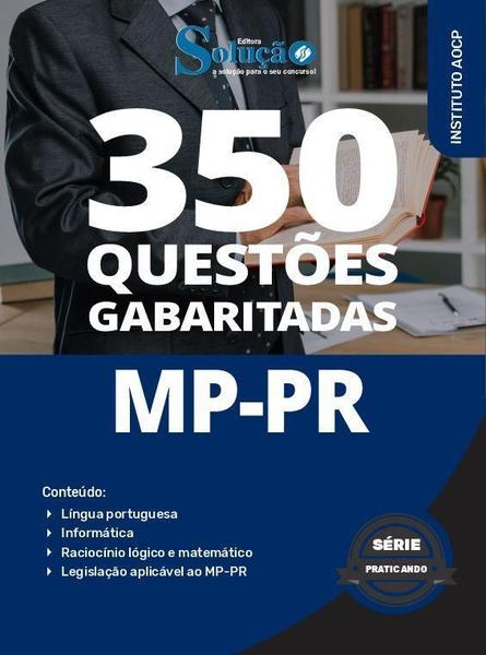 Imagem de Apostila Caderno De Questões Mp Pr 2024 - Comum Aos Cargos