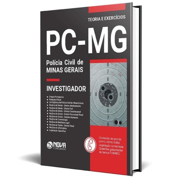 Imagem de Apostila Pc Mg 2024 - Investigador