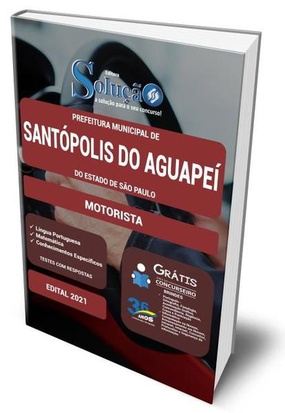 Imagem de Apostila Prefeitura de Santópolis do Aguapeí - SP - Motorista