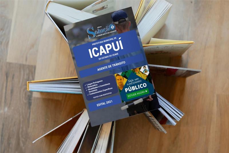 Imagem de Apostila Prefeitura Icapuí Ce - Agente De Trânsito - Editora Solucao (oficial)