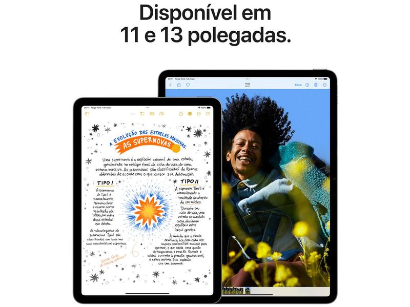 Imagem de Apple iPad Air de 11” Wi-Fi 128GB Cinza Espacial