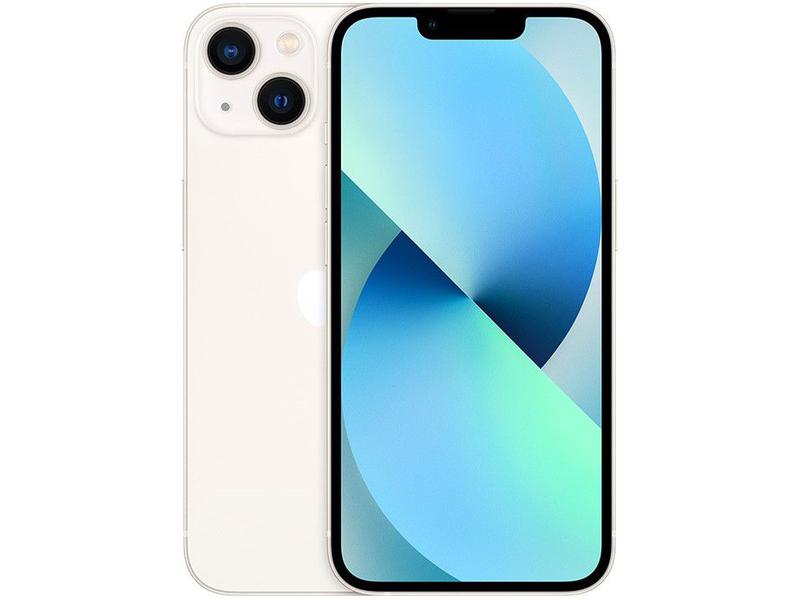 Apple iPhone 13 256GB Estelar Tela 6,1” - 12MP iOS Apple iPhone 13 256GB Estelar Tela 6,1” - 12MP iOS