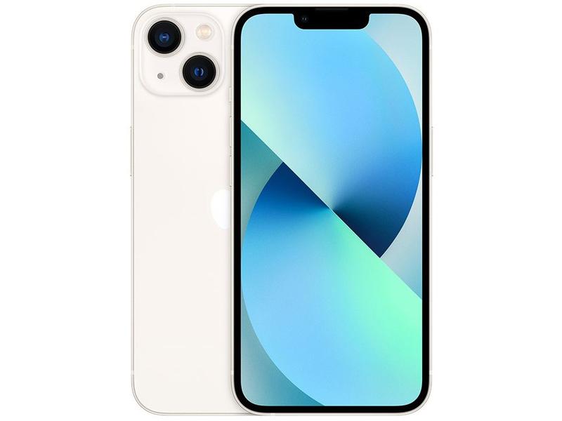 Apple iPhone 13 256GB Estelar Tela 6,1” 12MP - iOS Apple iPhone 13 256GB Estelar Tela 6,1” 12MP - iOS