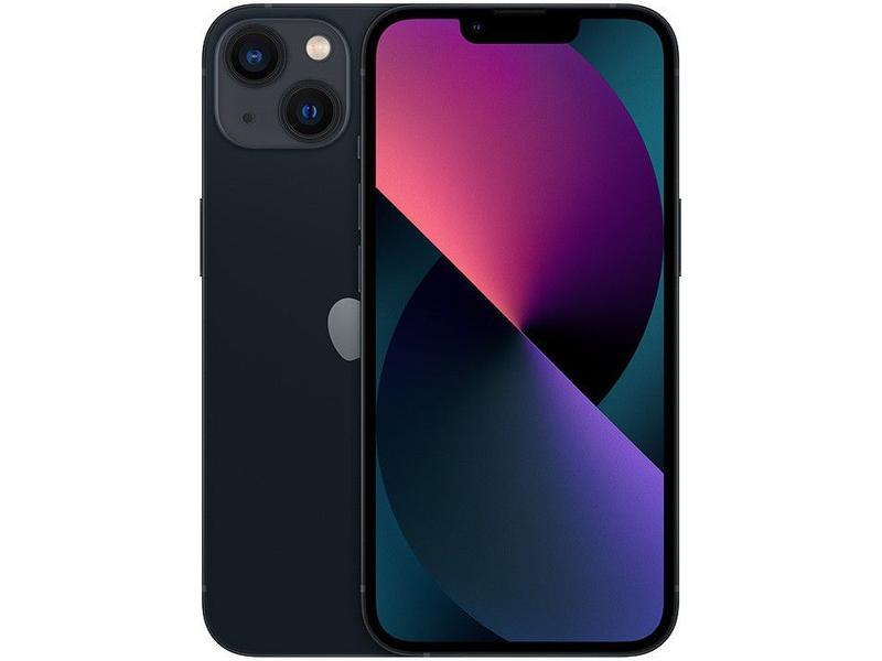 Apple iPhone 13 512GB Meia-Noite Tela 6,1” - 12MP iOS Apple iPhone 13 512GB Meia-Noite Tela 6,1” - 12MP iOS