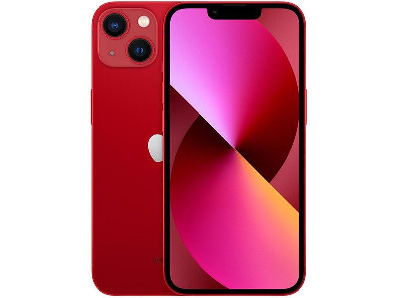 Apple iPhone 13 512GB (PRODUCT)RED Tela 6,1” - 12MP iOS Apple iPhone 13 512GB (PRODUCT)RED Tela 6,1” - 12MP iOS