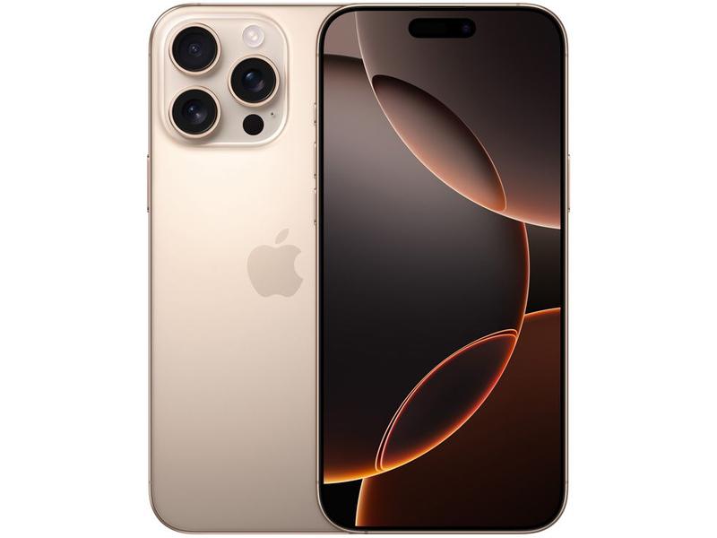 Apple iPhone 16 Pro Max 256GB Titânio-deserto 6,9" 48MP iOS 5G Apple iPhone 16 Pro Max 256GB Titânio-deserto 6,9" 48MP iOS 5G