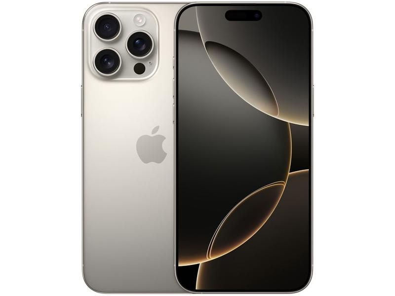 Apple iPhone 16 Pro Max 512GB Titânio Natural 6,9" 48MP iOS 5G Apple iPhone 16 Pro Max 512GB Titânio Natural 6,9" 48MP iOS 5G