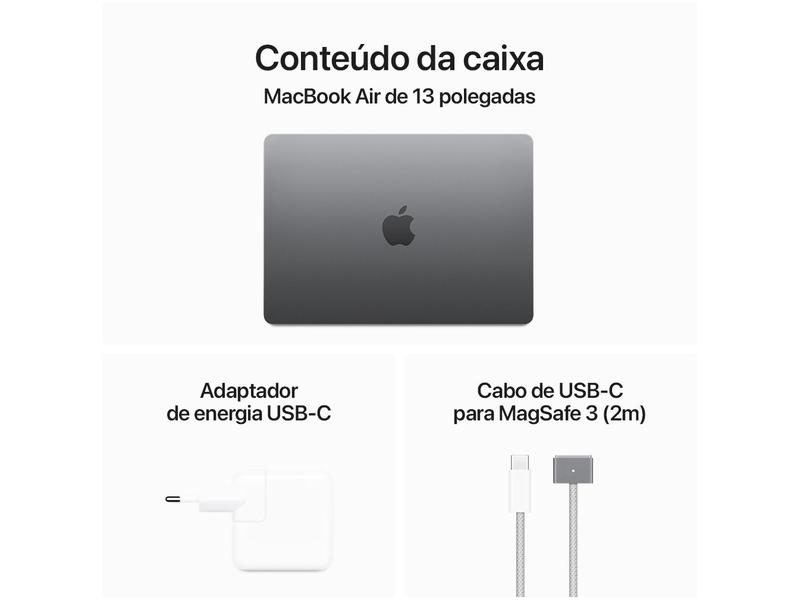 Imagem de Apple Macbook Air 13” M3 8GB RAM 512GB SSD