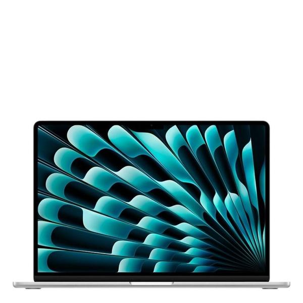 Apple Macbook Air 15", M4, com CPU de 10 núcleos, GPU de 10 núcleos, 16GB RAM, 256GB SSD - Prata