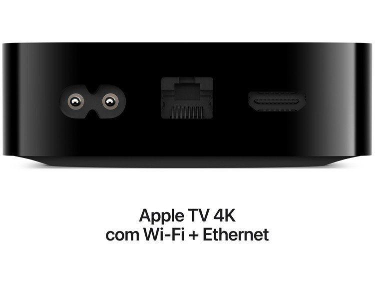 Apple TV 4K 3ª Geração, 64GB, Wi-Fi - Streaming - Magazine