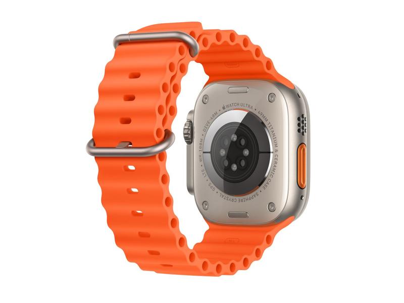Apple Watch Ultra 2 GPS + Cellular Caixa de Titânio de 49mm Pulseira Oceano  Laranja - Apple Watch Ultra 2 - Magazine Showmetech