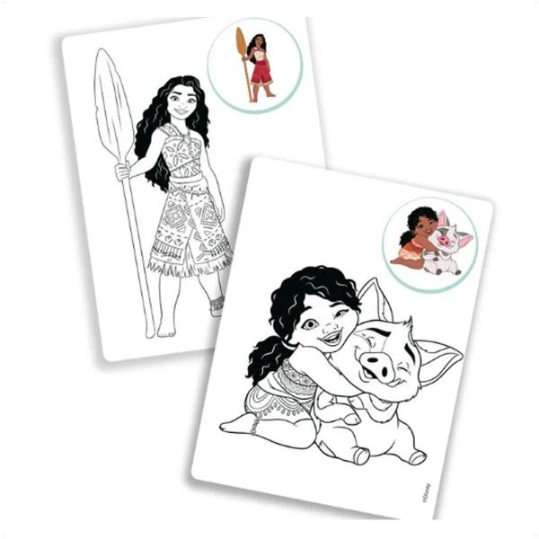 Imagem de Aprendendo a Desenhar Com a Moana Arts Kit Com 11 Peças