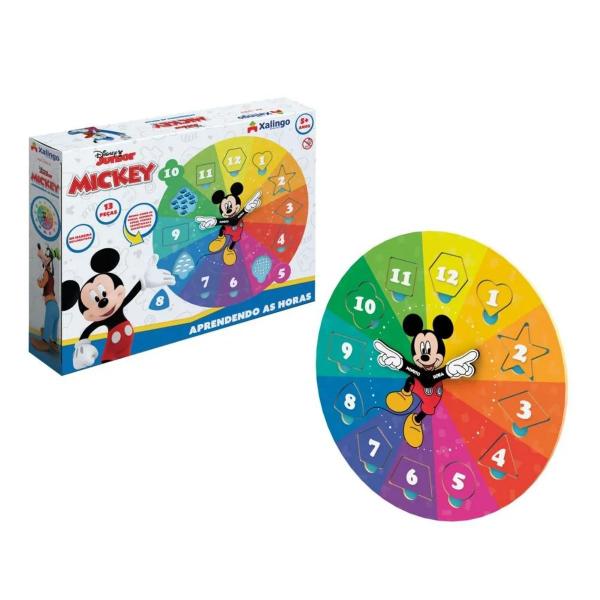 Imagem de Aprendendo As Horas Relógio Do Mickey Mouse Disney - Xalingo