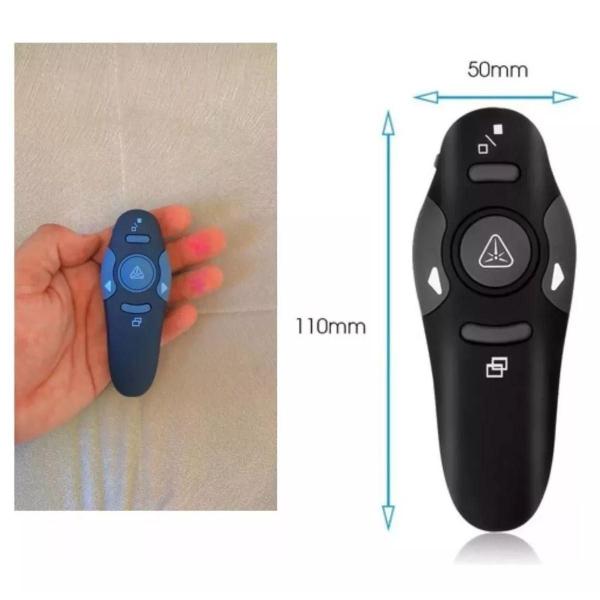 Apresentador Controle Remoto Wireless Caneta Laser - Laves Imagem de Apresentador Controle Remoto Wireless Caneta Laser