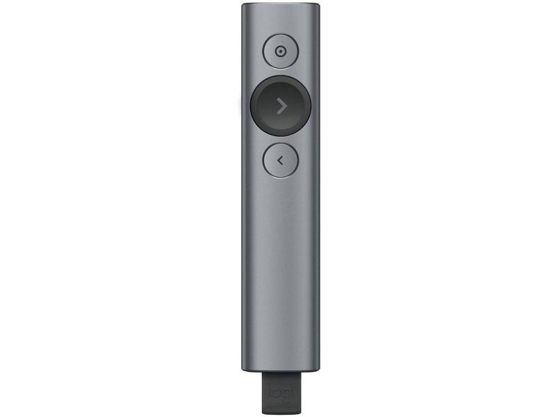 Apresentador sem Fio Logitech Spotlight Bluetooth - Plug and Play USB Alcance de 30m Imagem de Apresentador sem Fio Logitech Spotlight Bluetooth - Plug and Play USB Alcance de 30m