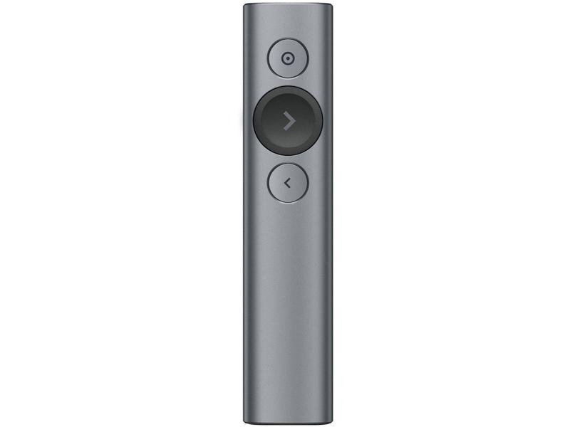 Apresentador sem Fio Logitech Spotlight Bluetooth - Plug and Play USB Alcance de 30m Imagem de Apresentador sem Fio Logitech Spotlight Bluetooth - Plug and Play USB Alcance de 30m