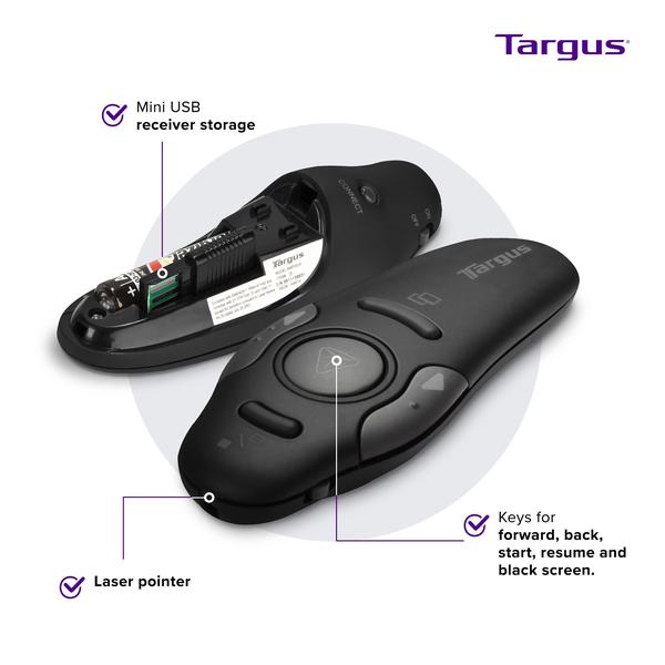 Imagem de Apresentador sem fio Targus - Bluetooth, laser