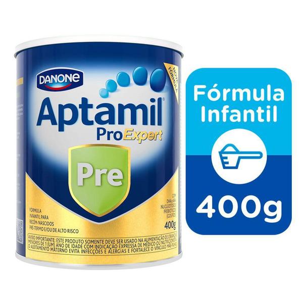 Aptamil ProExpert Pré Fórmula Infantil Lata 400g Imagem de Aptamil ProExpert Pré Fórmula Infantil Lata 400g