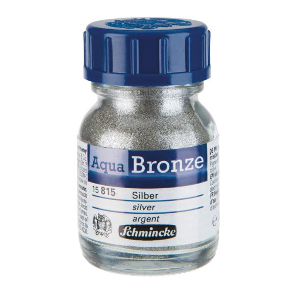 Imagem de Aqua Bronze Schmincke Pigmento Metálico 20ml Silver