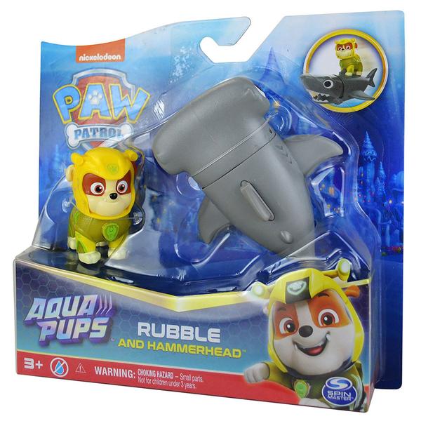 Imagem de  Aqua pups Rubble And Hammerhead