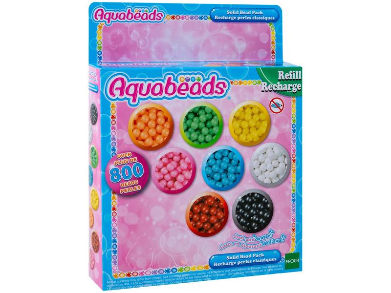 Imagem de Aquabeads Refil Solid Bead 800 Peças 