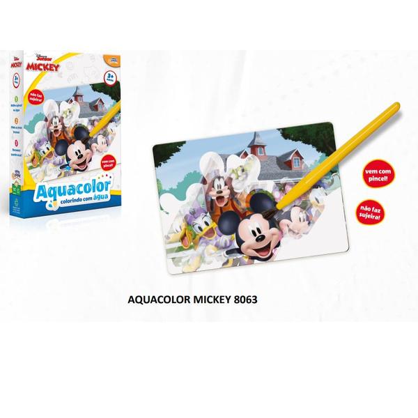 Aquacolor Mickey Disney Junior pintura com agua - toyster Imagem de Aquacolor Mickey Disney Junior pintura com agua