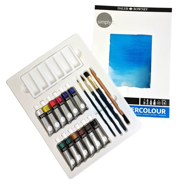 Imagem de Aquarela 12 Cores+ Acessórios Daler Rowney