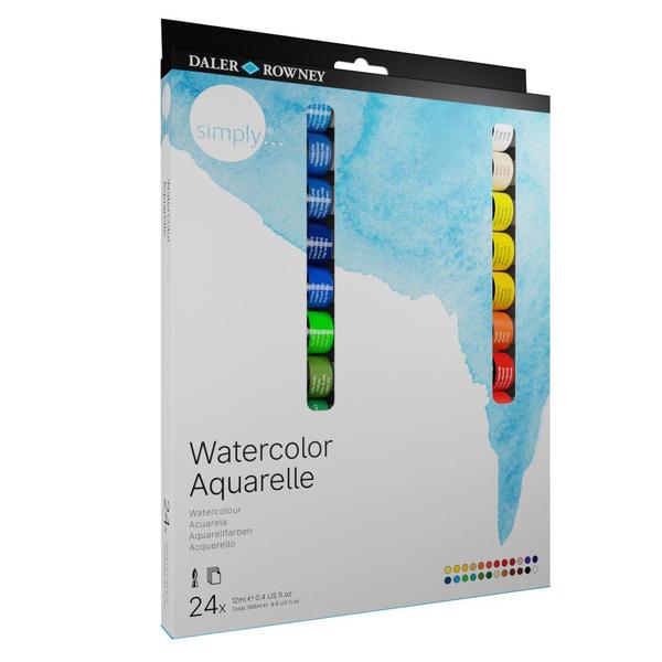 Imagem de Aquarela 24 Cores Daler Rowney