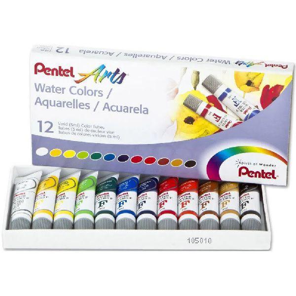 Imagem de Aquarela a base d agua 12 cores pentel arts