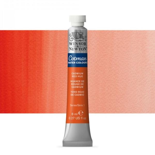 Imagem de Aquarela Bisnaga Winsor & Newton Cotman 095 Cadmium Red Hue 8ml 0303095