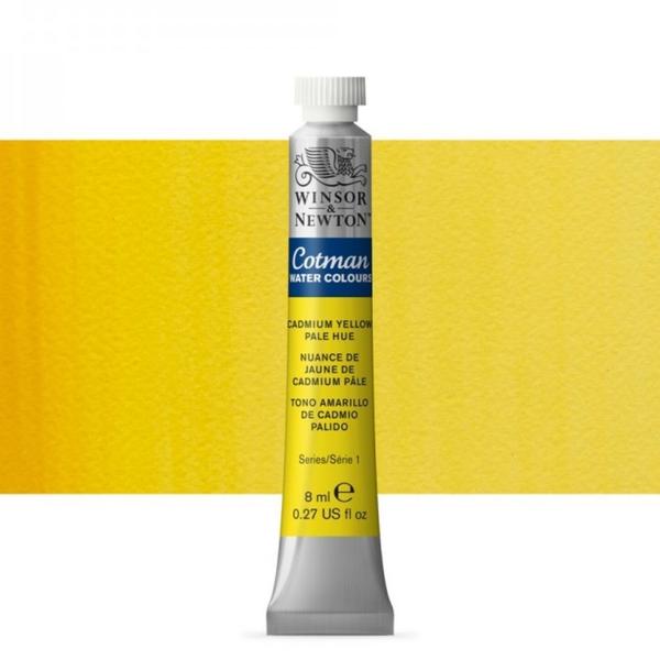 Imagem de Aquarela Bisnaga Winsor & Newton Cotman 119 Cadmium Yellow Pale Hue 8ml 0303119