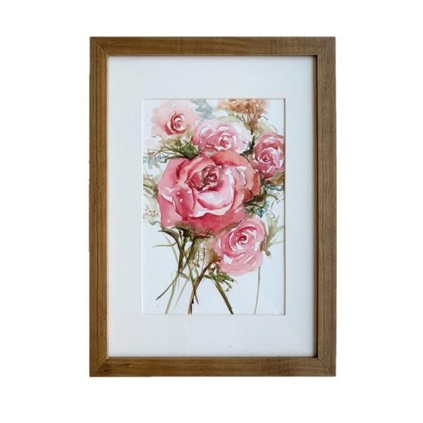 Imagem de Aquarela Bouquet De Rosas