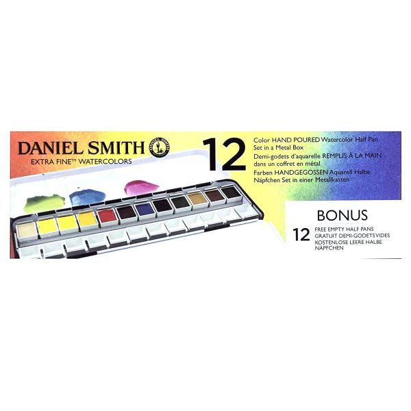 Imagem de Aquarela Daniel Smith Pastilha com 12 cores