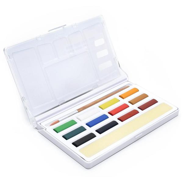 Imagem de Aquarela em Pastilha CIS Graf - 12 Cores