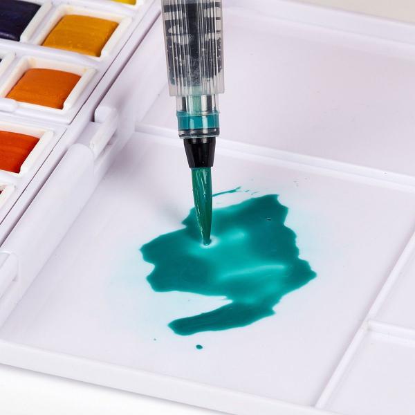 Aquarela em Pastilha Derwent Watercolour Estojo 24 Cores Imagem de Aquarela em Pastilha Derwent Watercolour Estojo 24 Cores